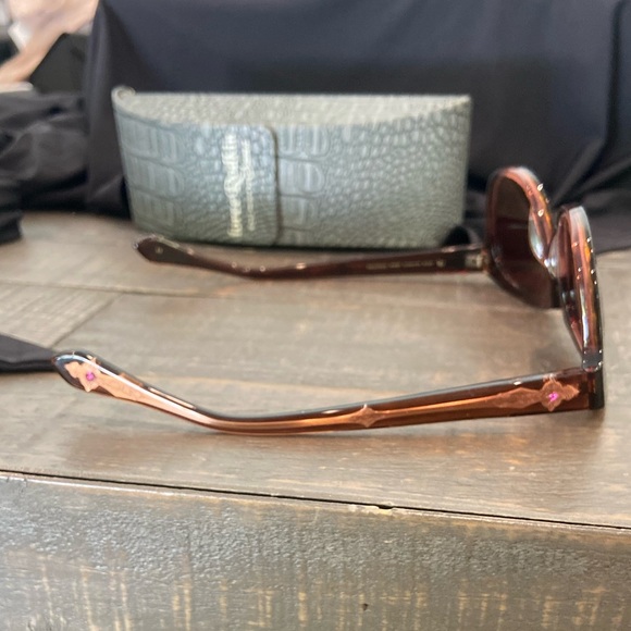 Sama Eyewear x Lorre Rodkin Couture Collection sunglasses w case. As new - Picture 5 of 16